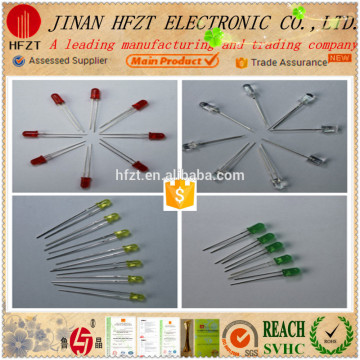 3mm flat led diodes