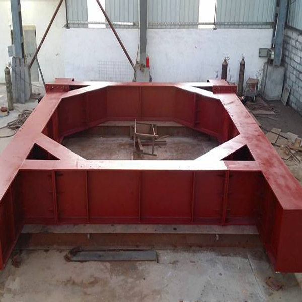 A pile of prefabricated ring segments