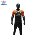 Projetos de uniformes de líderes de torcida em spandex de sublimação