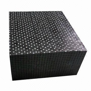 N35 to N50 Strong Permanent Magnets with Black Epoxy Coating