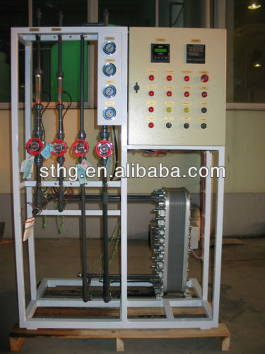 EDI system for industrial use water treatment