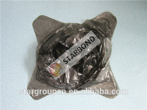 low price s-cut garbage bags, plastic material garbage bags