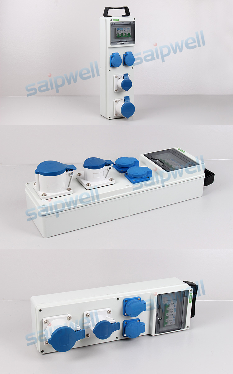SAIP/SAIPWELL Manufacture IP66 Waterproof Portable Socket Box