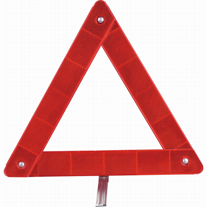 car warning triangle