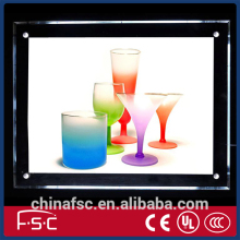 LED edge light acrylic box