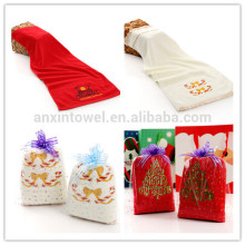 China Suppliers Christmas Gift Towel ,Hand Towel with Gift Set Packing