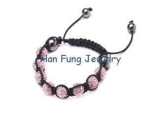 Popular Exquisite Craftsmanship Braid Bracelet Fashion Shamballa Bead Bracelet NP10070