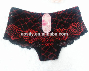 AS-A3517 wholesale sexy lace boyshorts panty fashion shorts for women