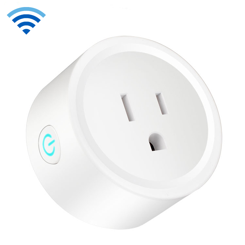 US Wifi Mini Plug 220v 10A OEM Wireless Google Home Remote Control Amazon Alexa Smart Socket Outlet