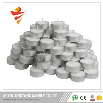 White color tealights white candles uk