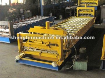 1100 glazed tile roll forming machine