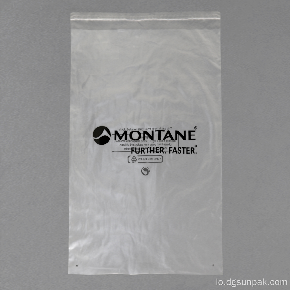 GRS Recycled Seli Heal Bags ດ້ວຍຄໍາເຕືອນຂອງ SuffoCation