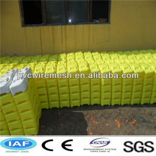 CE certificated Temp Movable Fencing with concrete plastic feet