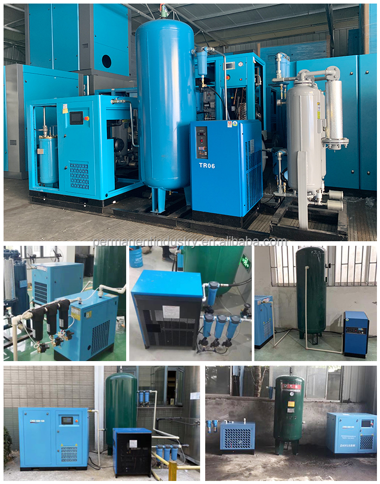 Air Dryer 0.25 m3/min for Screw Air Compressor Energy Saving Refrigerated industrial air dryer