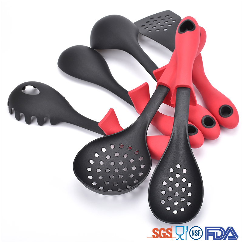 6 Piece household cooking nylon premium kitchen utensils