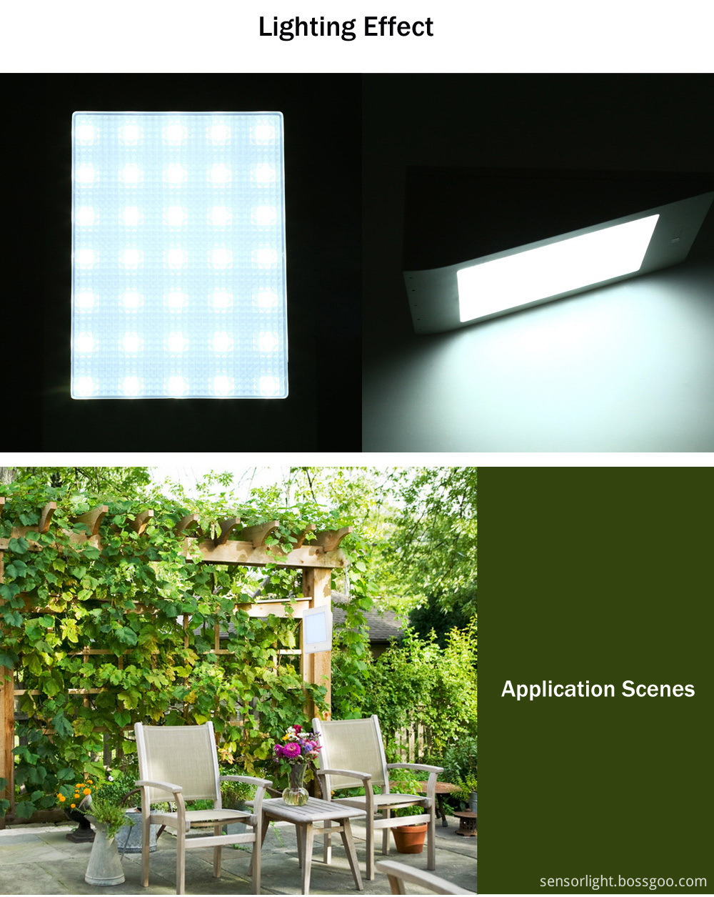 Solar Outdoor Wall Lights