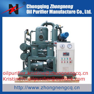 Used Insulation oil/ Transformer oil/ double Step Vacuum Oil Regneration Machine
