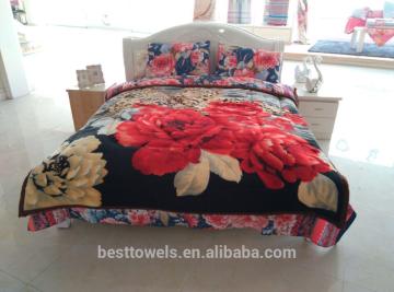 Wholesale home fashions blanket comforter sets bedding