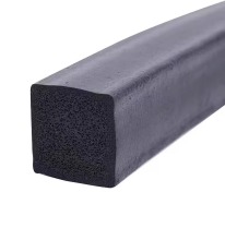EPDM Foam Weather Strip Black square flat strip
