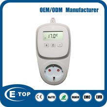 16A 3600W Room Electric Heating Plug In Thermostat
