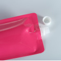 package plastic stand up pouch nozzle bag