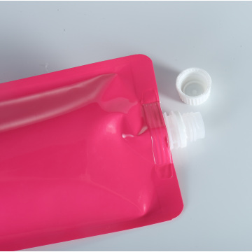 package plastic stand up pouch nozzle bag