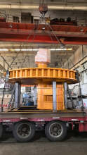 Slag Handling Tipping Device Shipping to Vietnam