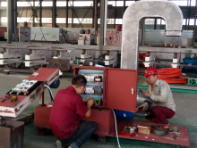 Tapered Light Pole Surface Grinding Machine