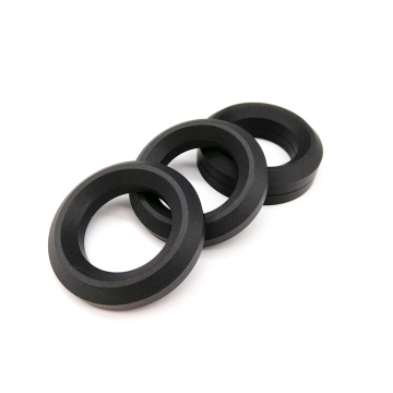 Air compressor piston rod seal Vee packing