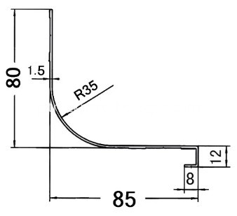 Aluminum Corner Guards Door Protection