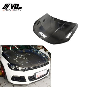 Carbon Fiber Bonnet Hood for VW Scirocco