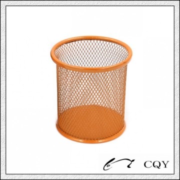 Round iron mesh pencil display stand