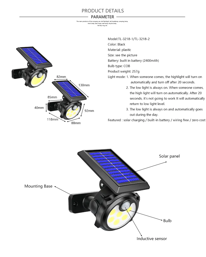 Advanced Solar Street Light with Smart Remote Control Technology
