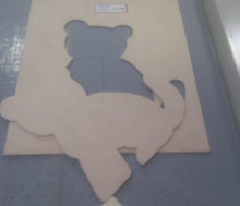 PP sheet cutting folding machine