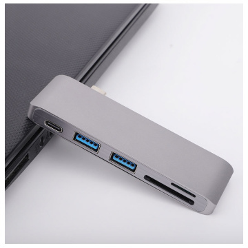 Adaptador multipuerto 5 en 1 USB C Hub