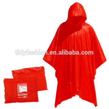 Long Reusable PVC Rain Poncho