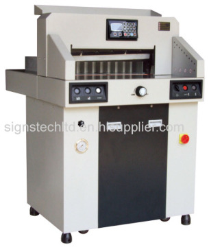 Hydraulic Programmable Paper Guillotine Cutter?