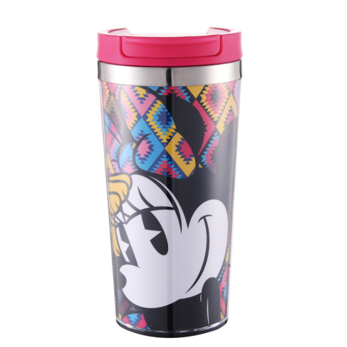 Insulated Plastic Shell Stainless steel Travel Tumbler