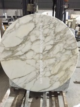 round marble slab table top