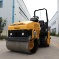 High efficiency 3ton hydraulic vibration double drum asphalt road roller with good price