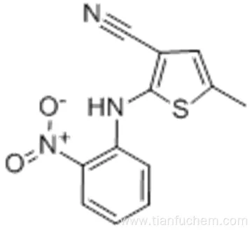 5-Methyl-2-[(2-nitrophenyl)amino]thiophene-3-carbonitrile CAS 138564-59-7