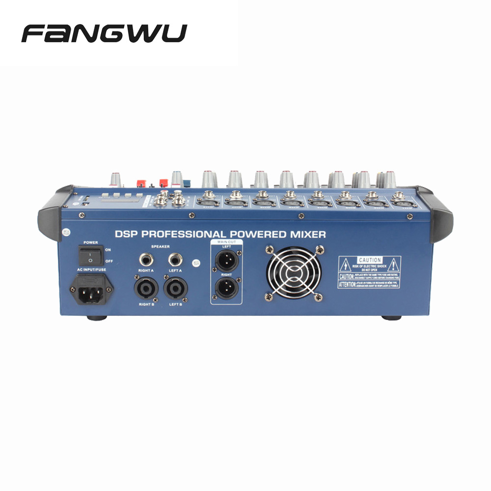 High Quality 8 Channel Soundcraft Mixer Amplifier