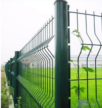 curved wire mesh fence/bending wire mesh fence