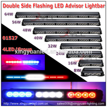 Double row Traffic Emergency Warning Advisor Arrow Stick Light Bar