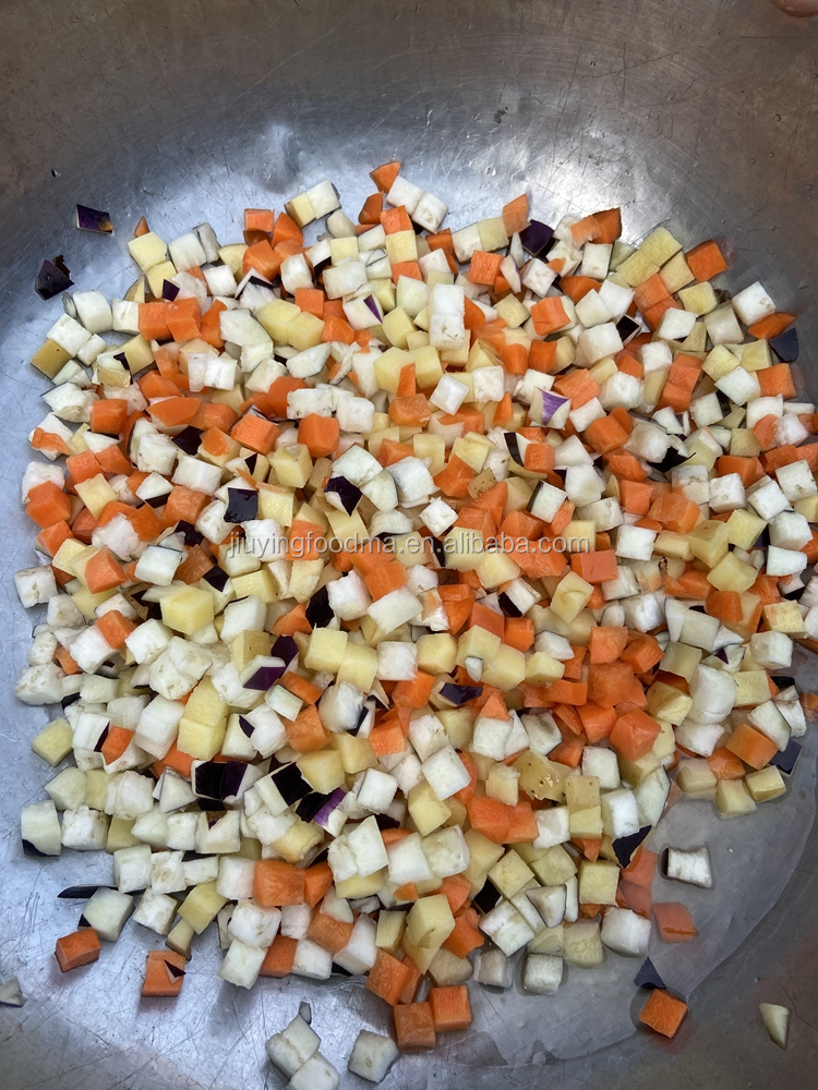 Multi-functional vegetable and mushroom dicer machine with large product input