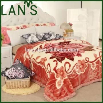 Imitated Cashmere Embrossing Blanket