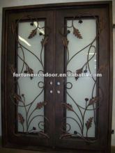 Cheap price Wrought iron door ornament manufacture