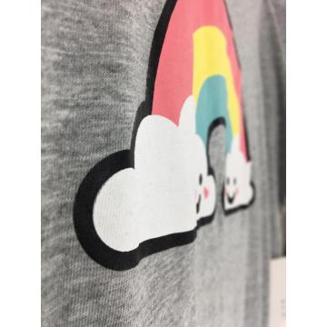 T-shirt graphique mignon à manches courtes pour femmes