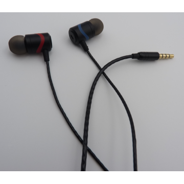 Membatalkan Kebisingan Earbud Headphone Stereo Premium dengan Mic