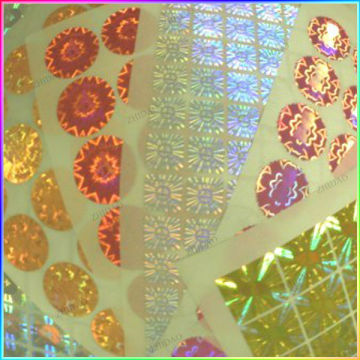 adhesive hologram sticker, rectangle hologram sticker for sale